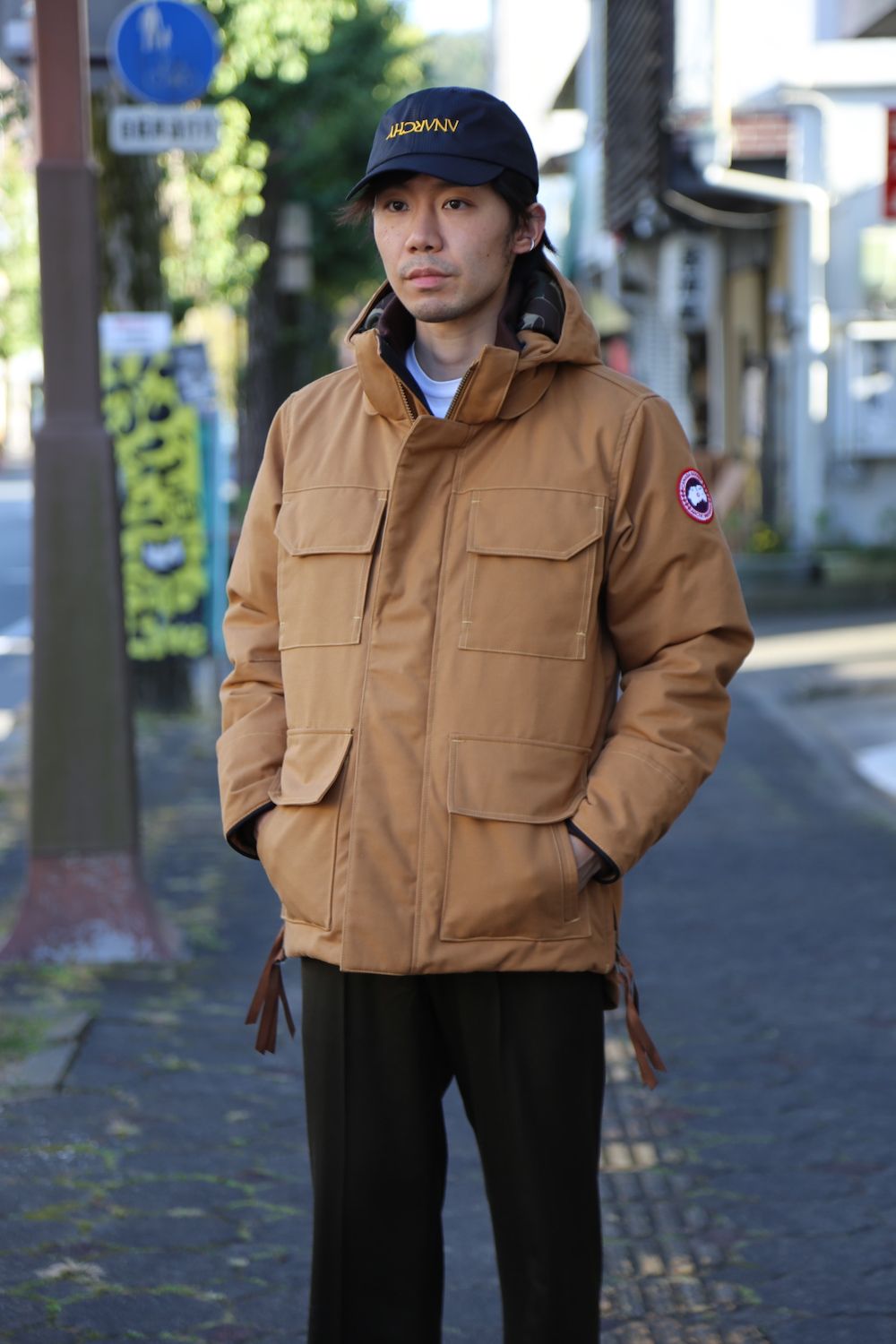 CANADA GOOSE×JUNYA WATANABE MAN綿ダックコラボレーション