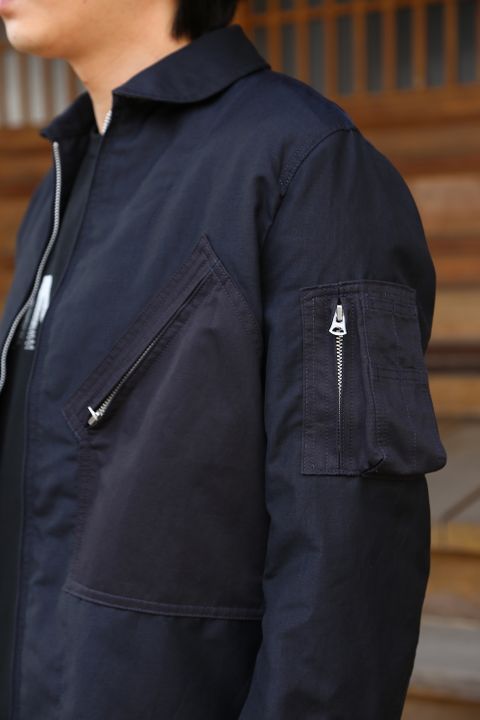 JUNYA WATANABE CDG MAN ウールラミートロ×ウールトロ×綿リネンカルゼブルゾン style.2021.3.7