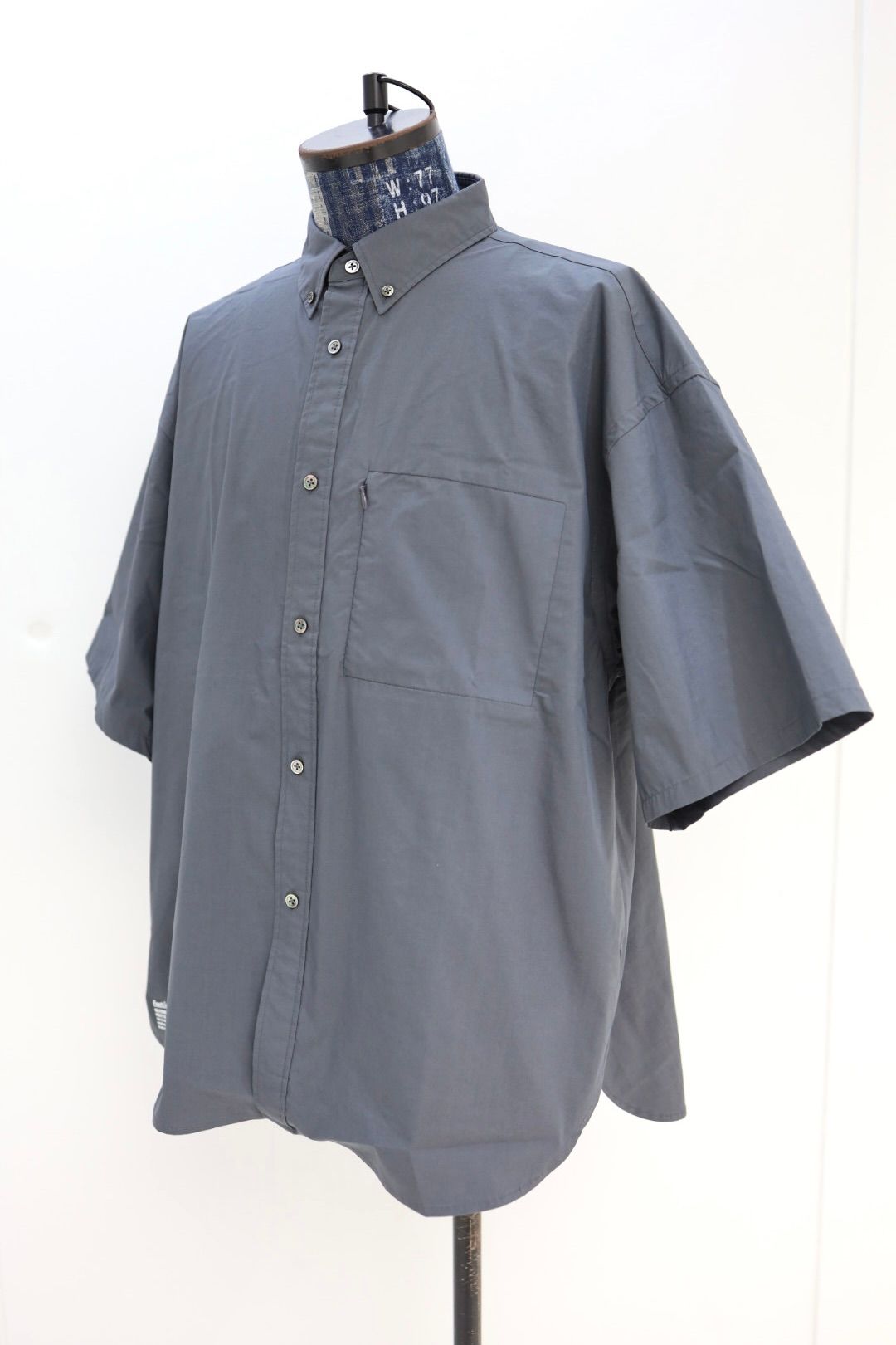 フレッシュサービス SOLOTEX® TYPEWRITER UTILITY S/S B.D SHIRT(FSC261-50203)GRAY☆3月20日(金)発売！