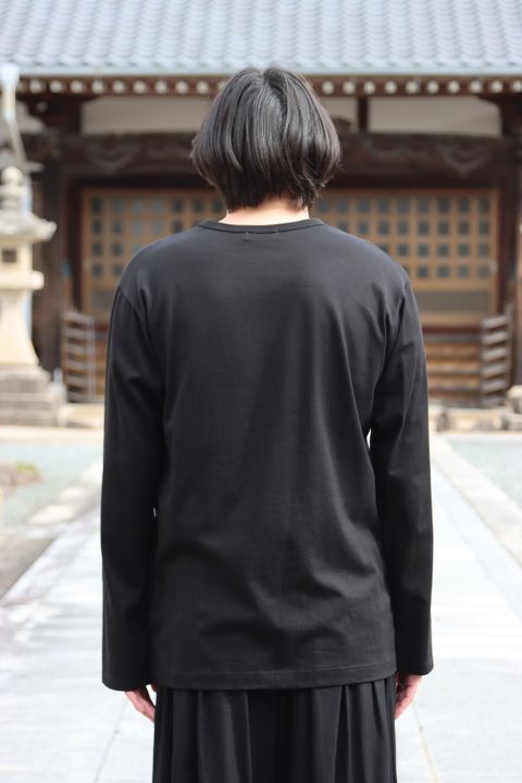 yohji yamamoto MAHABARA PLAIN STITCH WOMAN PRINT LONG SLEEVES style.2022.1.30 ※2月2日発売