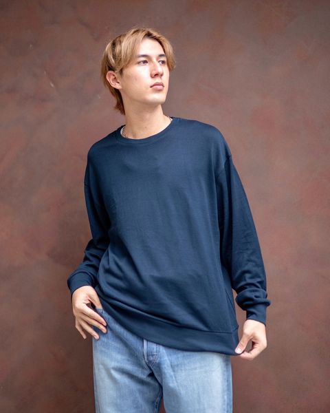 FRUIT OF THE LOOM CUT AND SEWN TOP “LIKE A KNITTED SWEATER” 金子恵治 "CHACOAL" style 2024.7.27 発売！