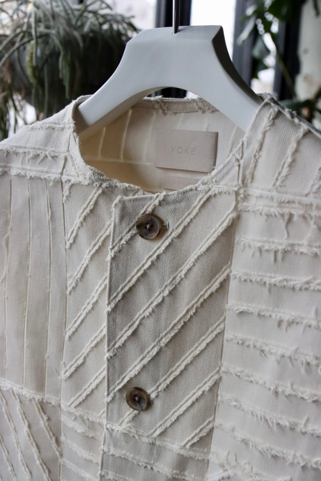 ヨーク24SS BONDING OPAL WORK VEST(YK24SS0622V)IVORY