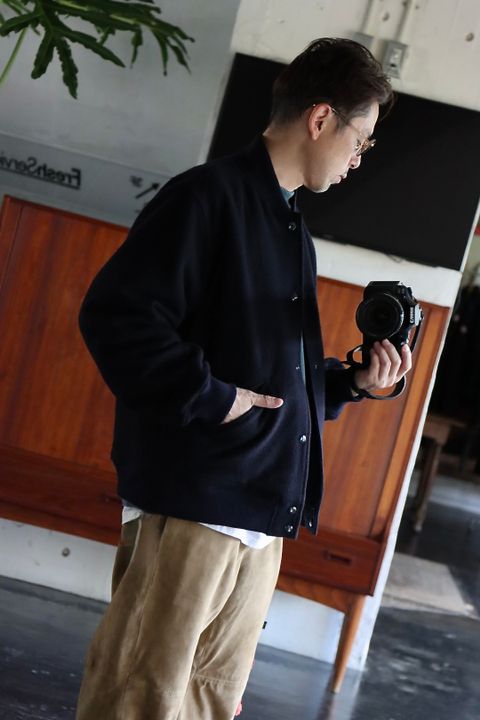 ブラームス22FW Reversible Award Jacketスタイル.2022.9.13.