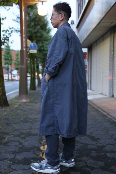 Graphpaper Garment Dyed Shop Coat & Triple Cloth Slim Chef pants Mix style.2020.8.22.