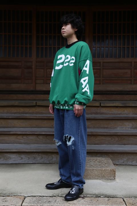 WIND AND SEA SEA (AAAEEESSS) Crew Neck style. 2021.05.17.
