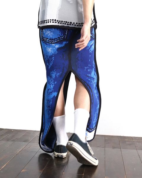 doublet 24SS 新作TWO-DIMENSIONAL"I♡3D"T-SHIRT スタイル