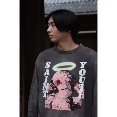 ©SAINT M×××××× LS TEE_PINKSHEEP(SM-A21-0000-019)BLACK style