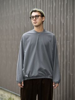 フレッシュサービス 26AW  COMFORT-SHIELD FLEECE CREW NECK PULLOVER(FSC263-70027)D.GRAY☆10月24日(土)新作発売！