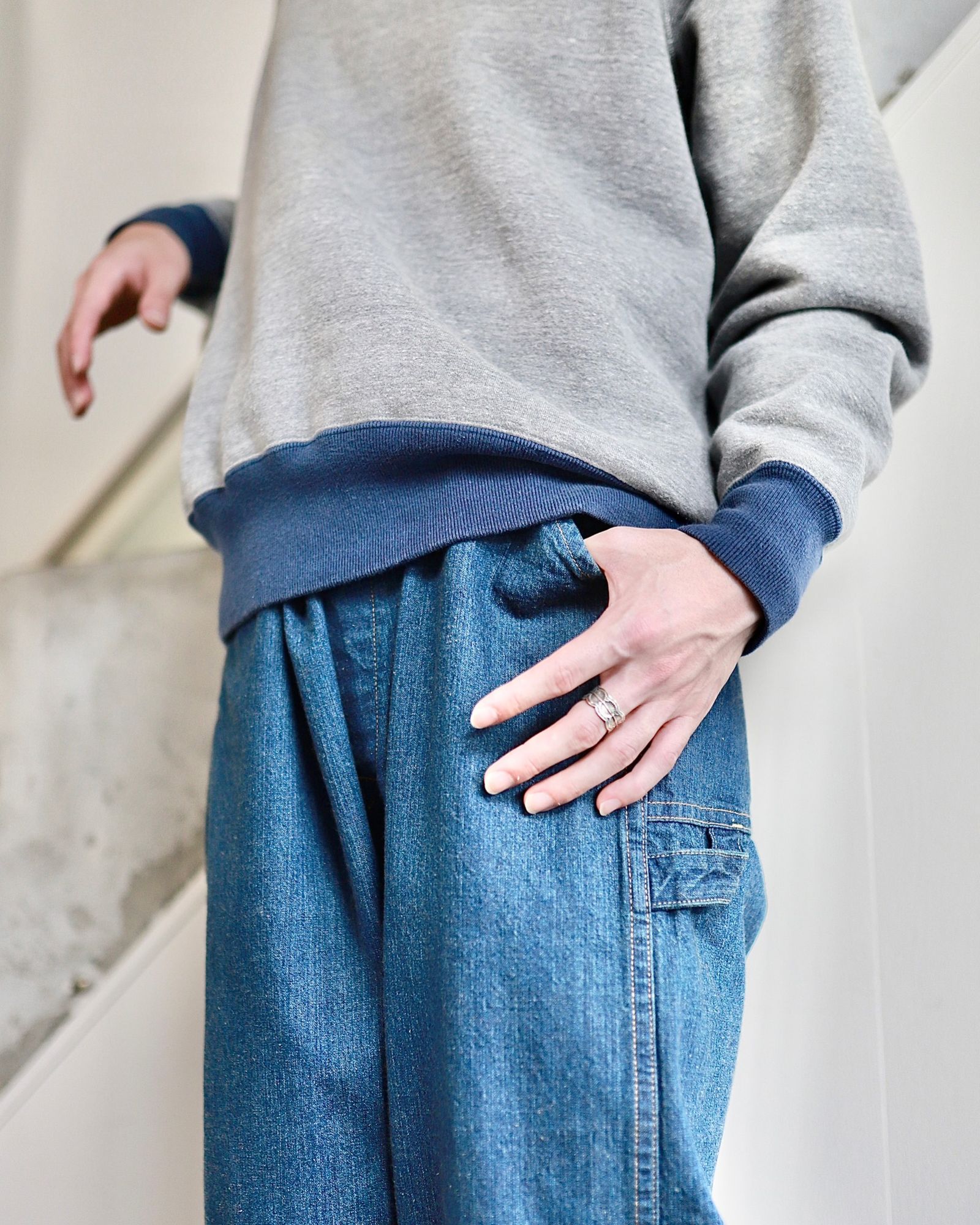A.PRESSE アプレッセ 2023 Style2 Vintage Sweatshirtスタイル