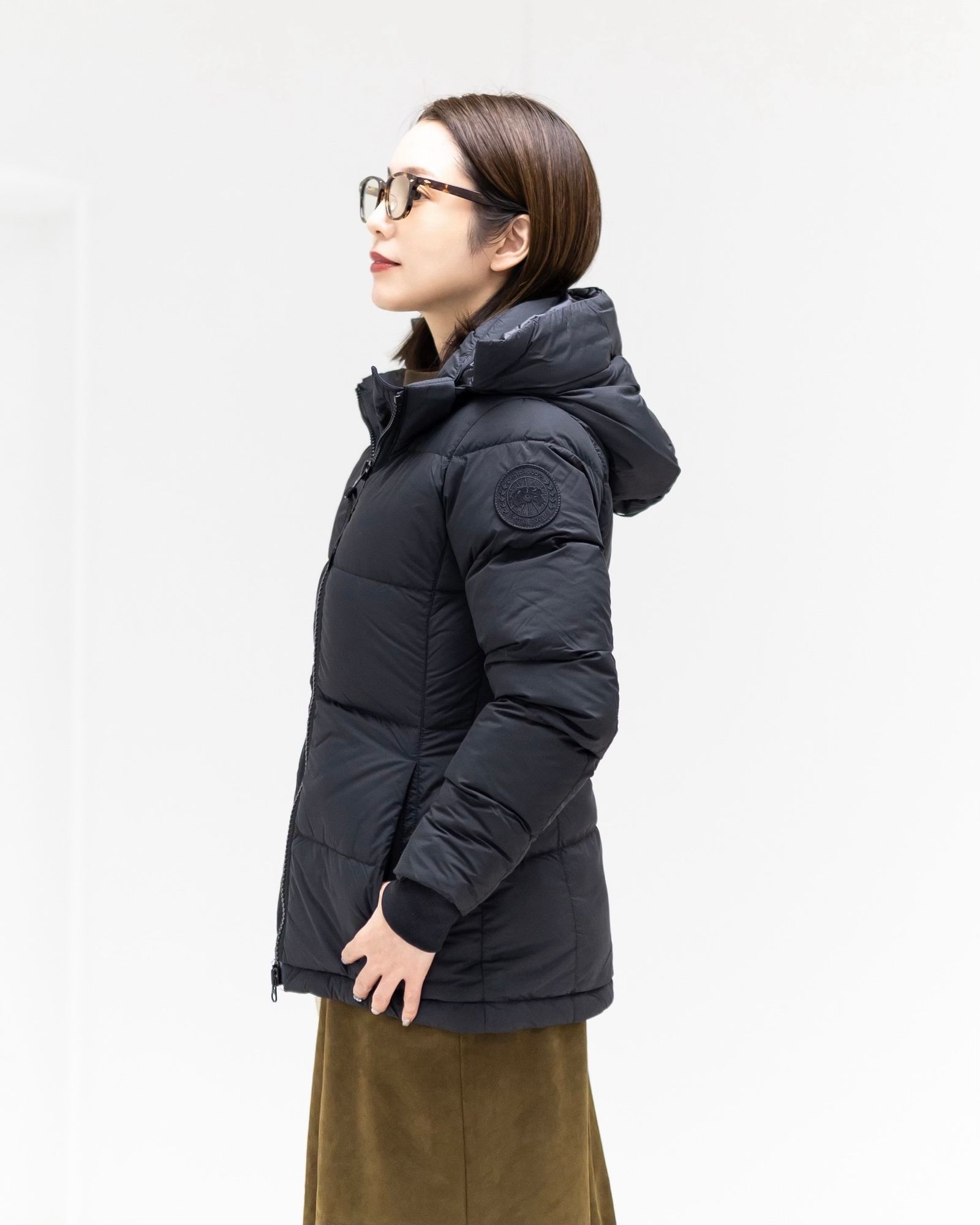カナダグース レディース Chelsea Parka Japan Exclusive(1071WJB)Black☆新作発売！