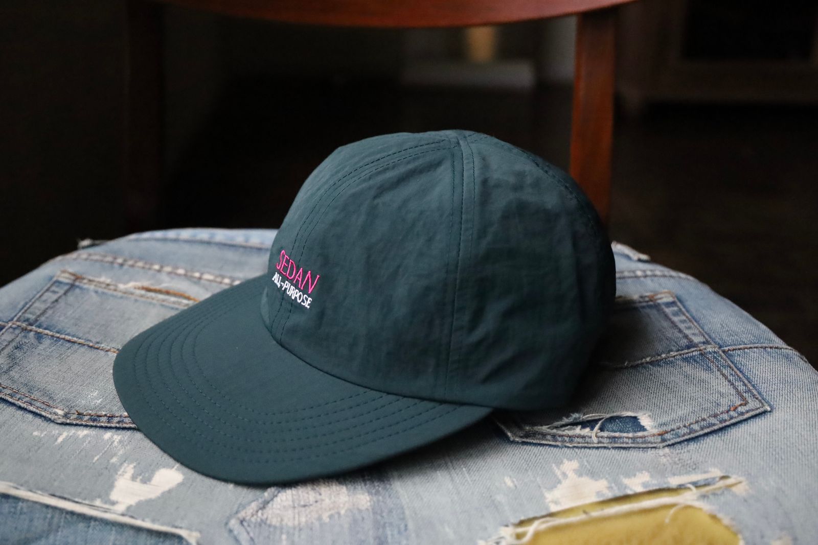 セダンオールパーパス SS25 Tech Logo Camp Cap(SD25S-CP01)Dark Green☆4月19日(土)発売