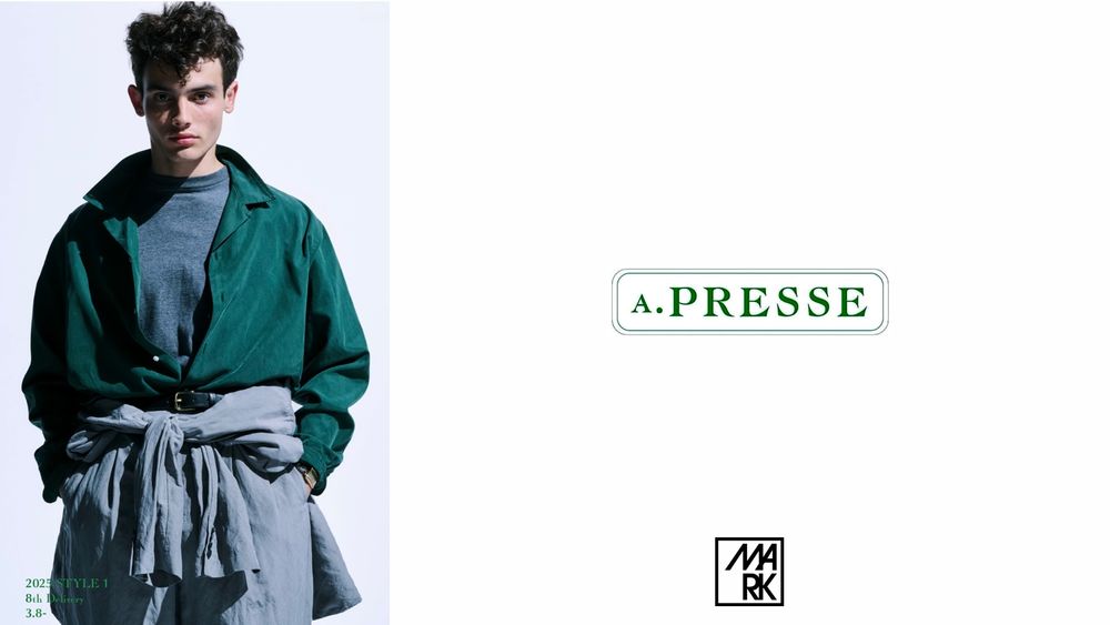 A.PRESSE 2025 Style1 8thデリバリー 3月8日(土)発売！ (店頭11:00、オンライン12:00発売)☆更新