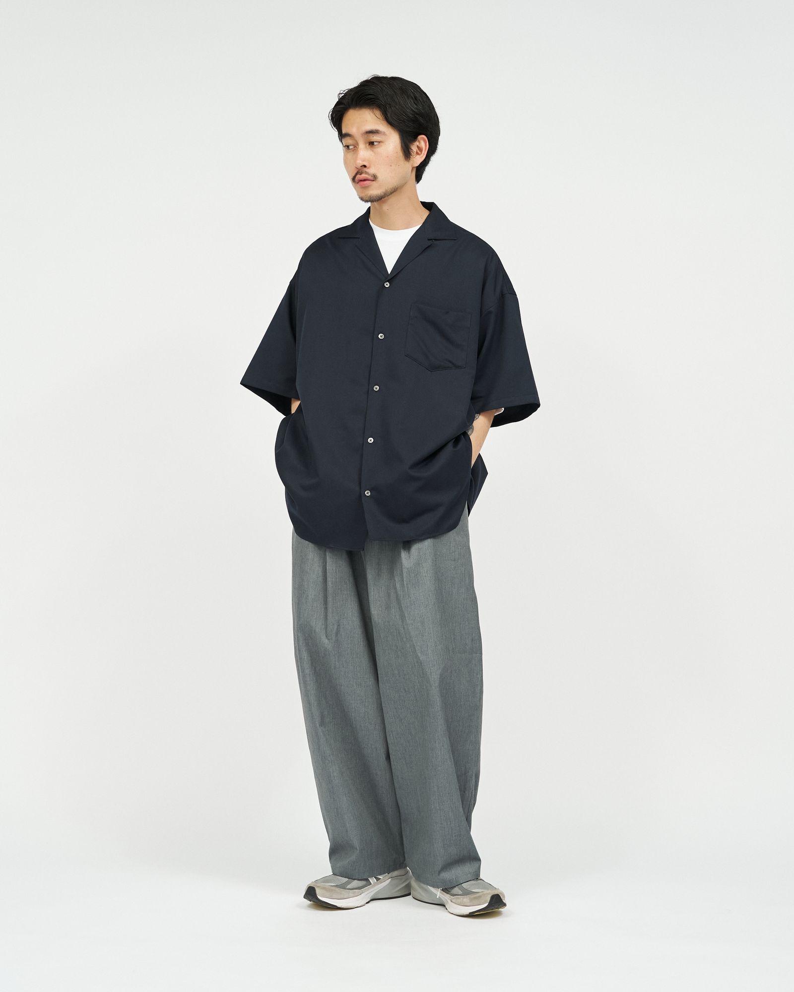フレッシュサービス 26SS CORPORATE WIDE EASY PANTS(FSC262-40014B)H.GRAY☆5月30日(土)発売！