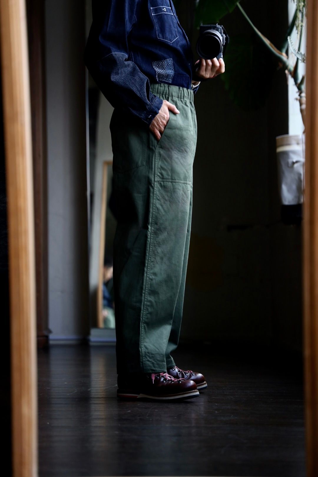 フレッシュサービス UTILITY BAKER PANTS(FSC251-40139)OLIVE