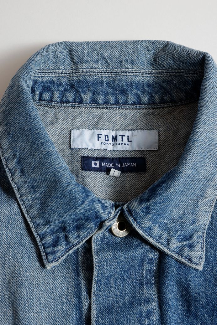 ファンダメンタル デニムジャケット THIRD THIRD JACKET 3YR WASH(FA25JK33U-IND)INDIGO