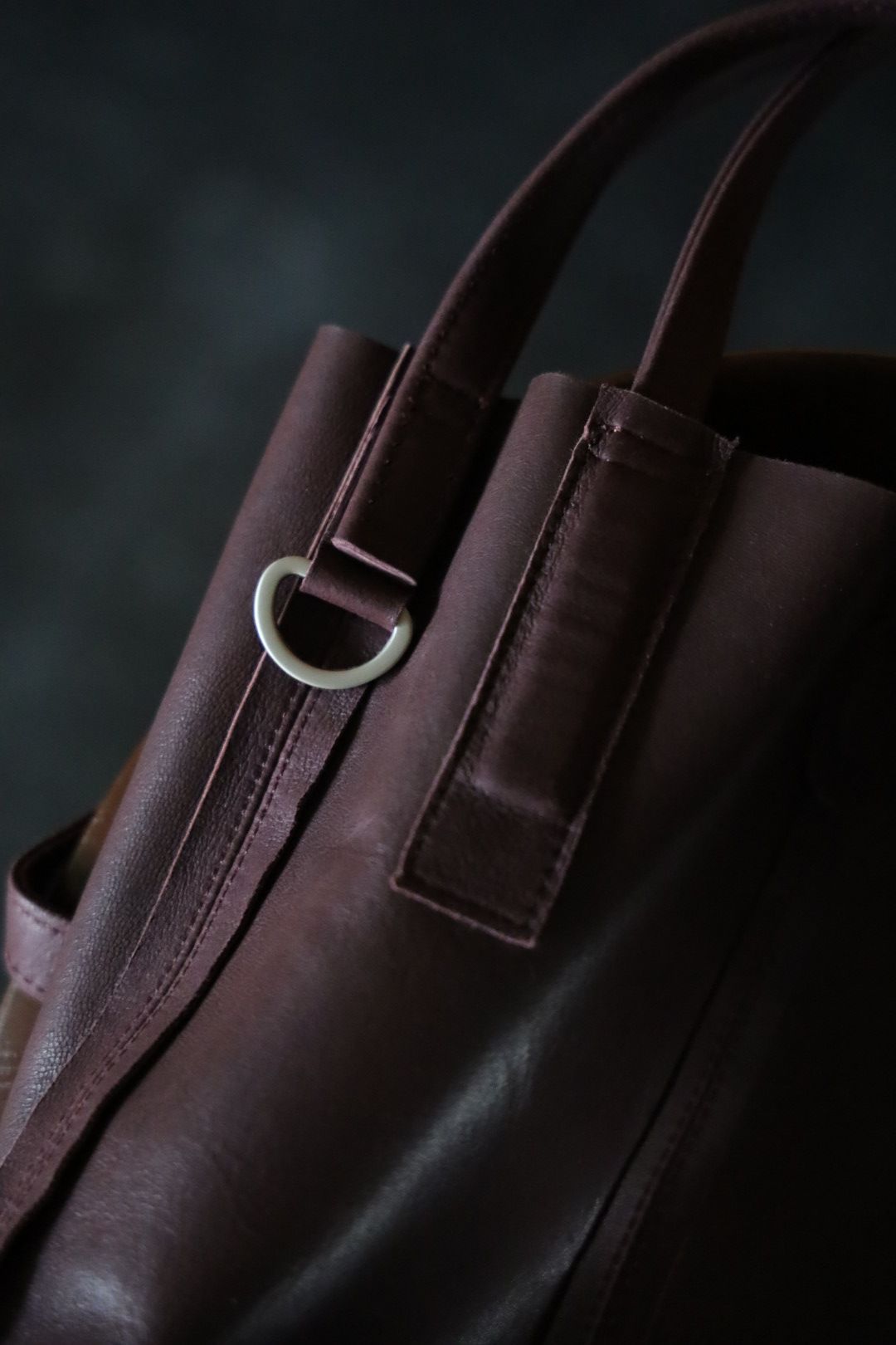Morphee / モルフェ 2WAY SMALL TOTE(SL-BRG)BURGUNDY☆新作発売！