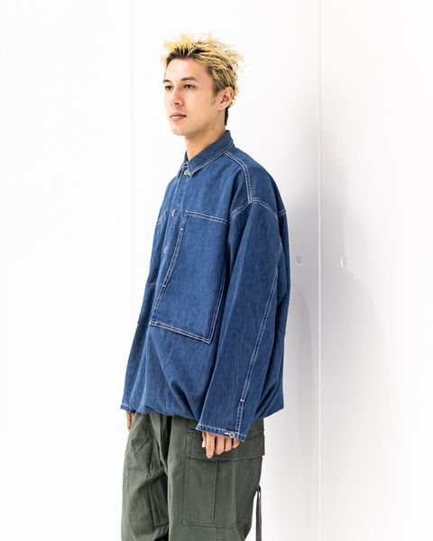 FreshService DENIM PULLOVER SHIRT(FADE INDIGO)10月11日(土)新作発売！