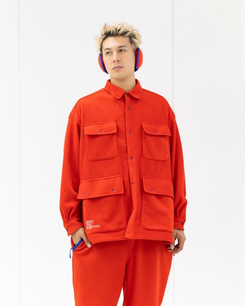 フレッシュサービス MICRO FLEECE COVERALL(FSC253-50203)RED★10月18日(土)発売！