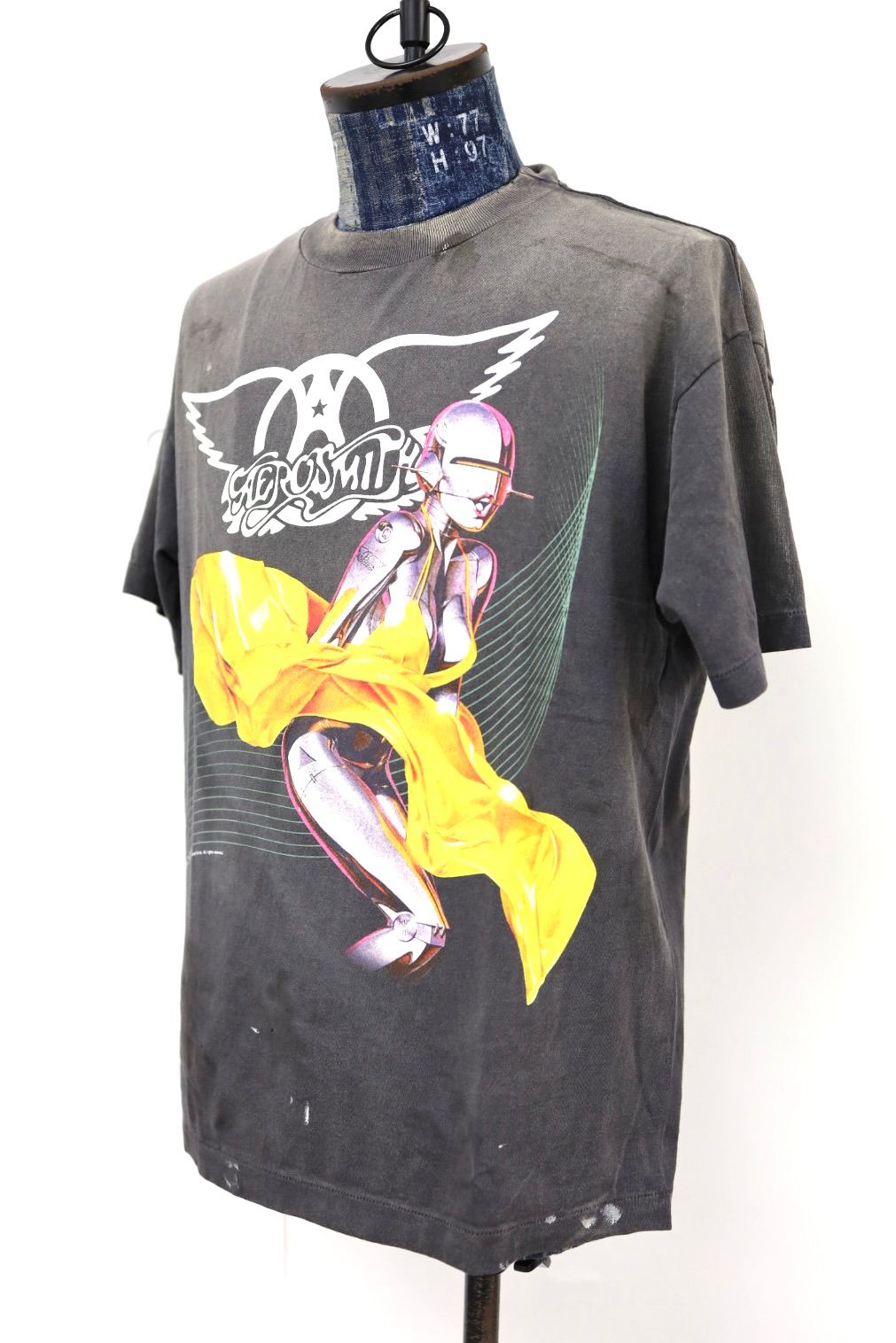 セントマイケル 26SS AEROSMITH AS_SS T-SHIRT(SM-MK8-0000-C25)BLACK☆4月29日(水)新作発売！