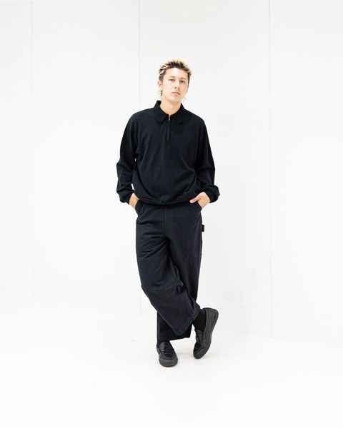 blurhms Co/Silk Nep Harf-Zip P/O MARKスタイル！