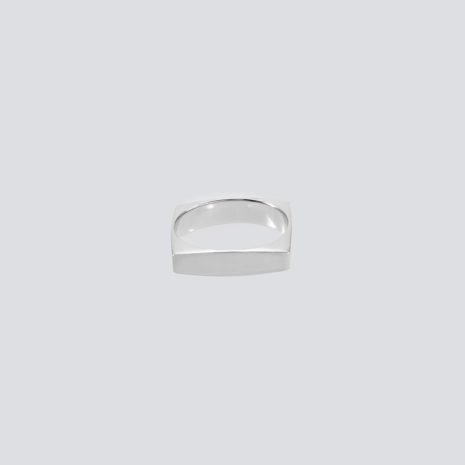XOLO JEWELRY リング / Square 3D Ring with Hair Line(XOR105)☆6月19日発売！