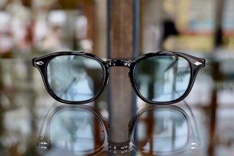 ノチノオプティカル   "JIFUSAN" #6. GLOSS BLACK × BLUE GREY to GREY(調光モデル)☆11月22日(土)再入荷！