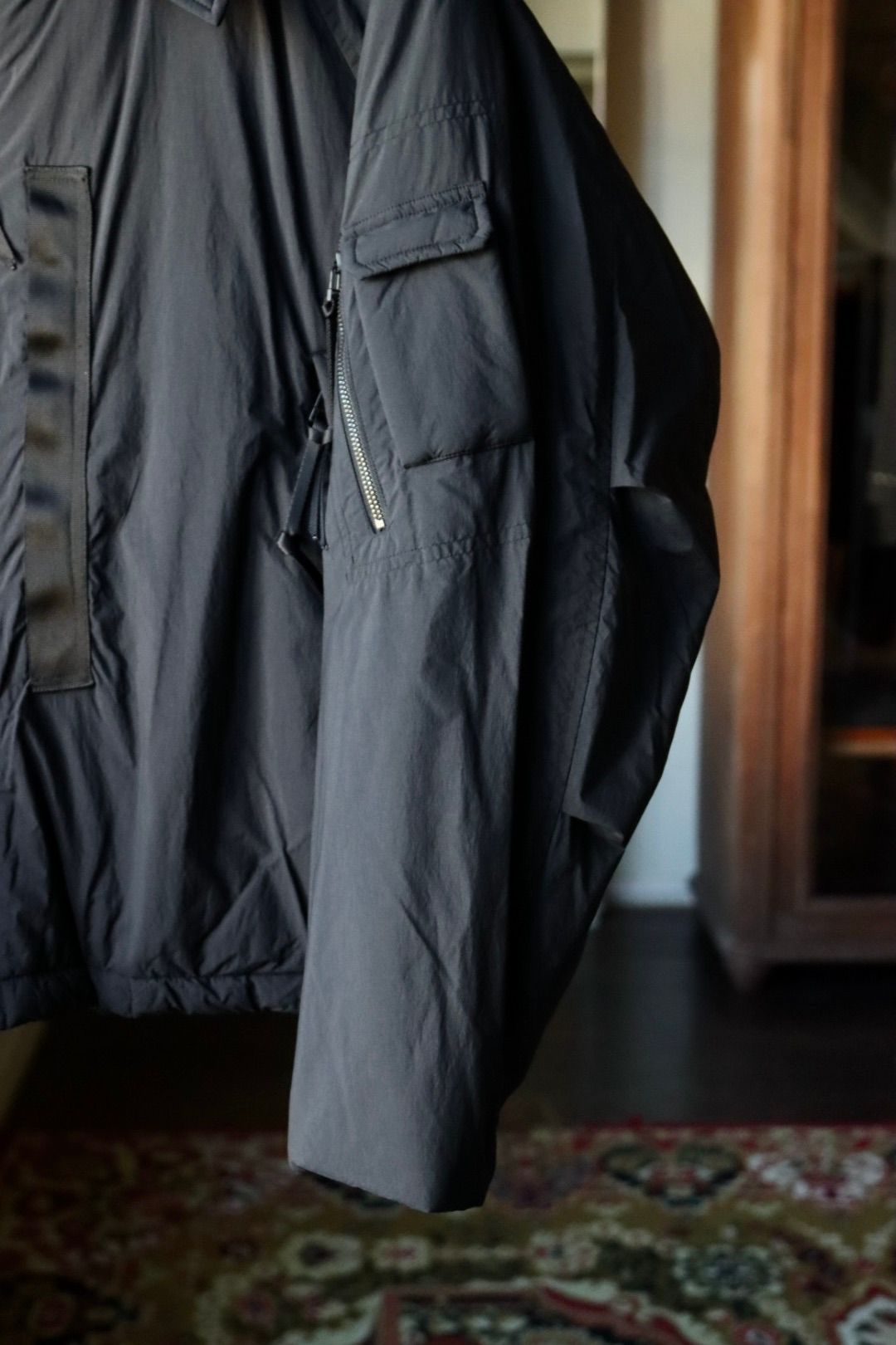 プロダクトトゥエルブ Primaloft Puffer Jacket (25AW-PBL01)BLACK