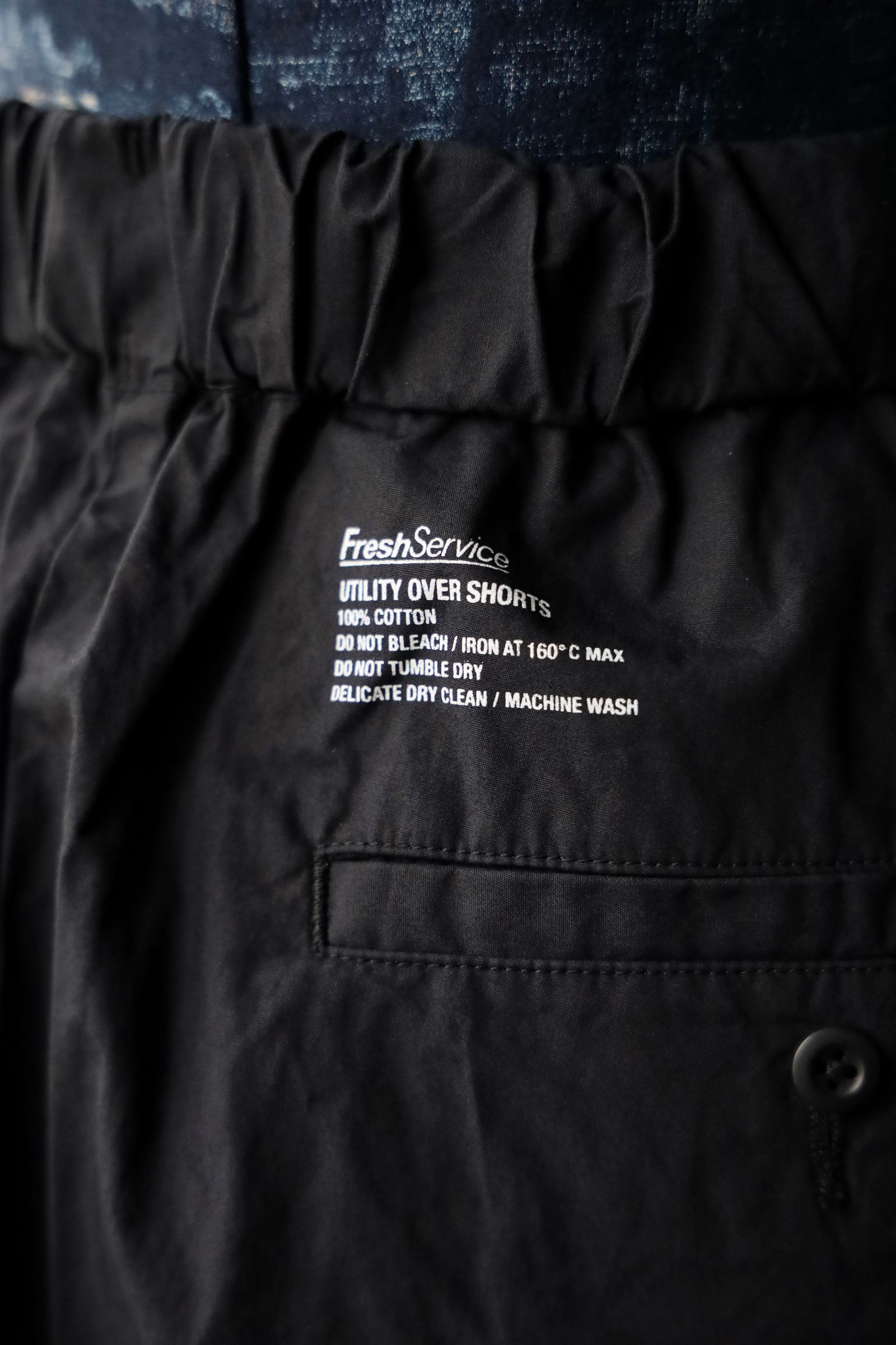 フレッシュサービス UTILITY OVER SHORTS (FSC252-40017B)BLACK☆6月22日(日)発売！