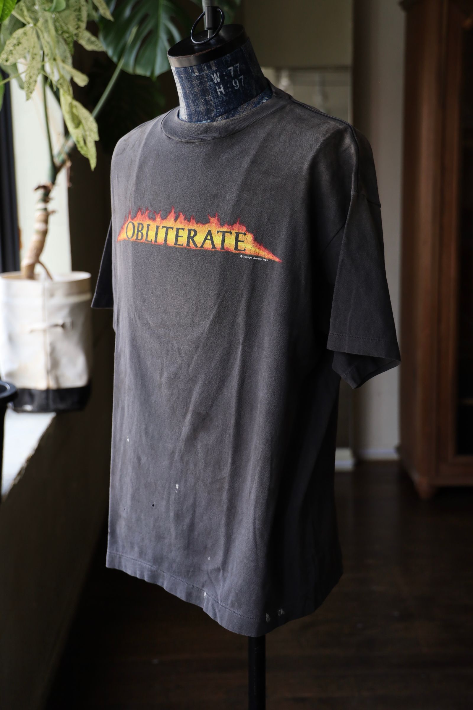 セントマイケル OBLITERATE  SS TEE(SM-HR8-0000-013)BLACK