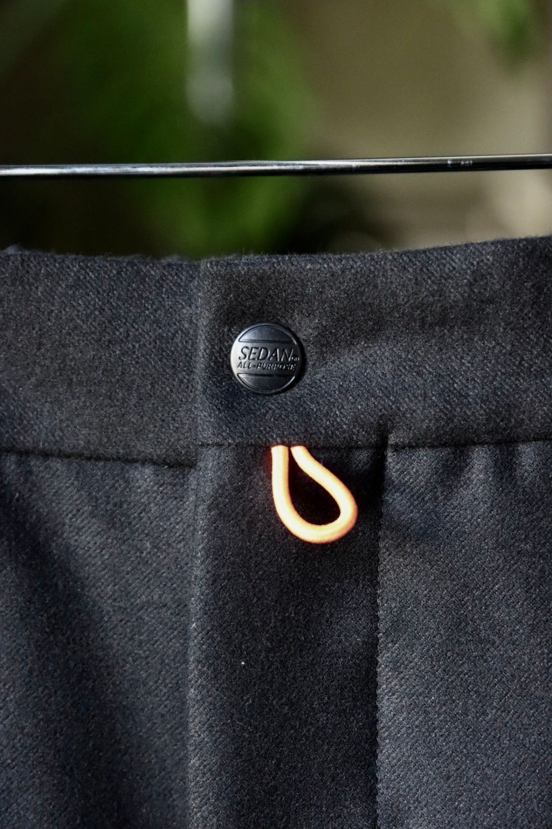 セダンオールパーパスFW23 Tech Flannel Wide Slacks (SD23F-PT04)Black☆10月28日(土)発売！