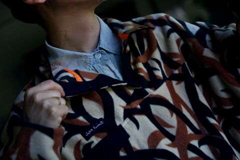 ©SAINT M×××××× FLEECE PLOVRスタイル