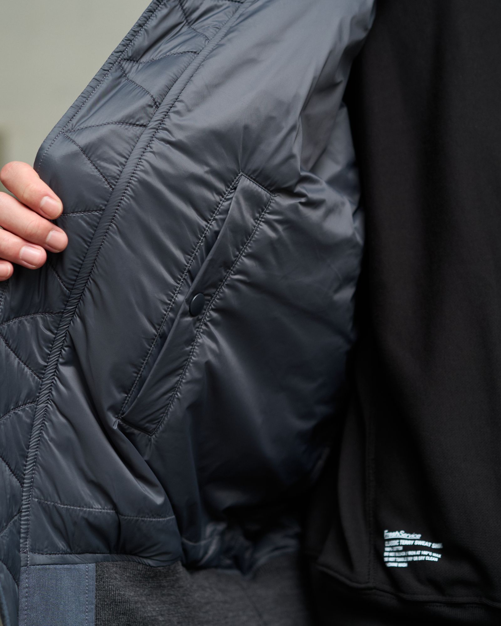 フレッシュサービス 26AW TACTICAL WOOL BOMBER JACKET(FSC263-30024)GRAY☆9月26日(土)新作発売！