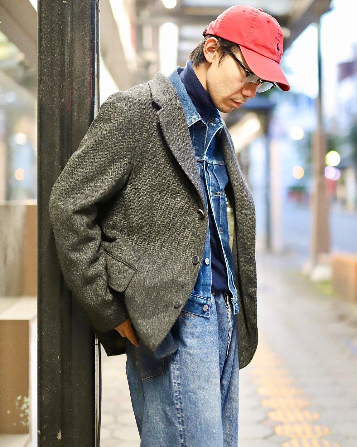 A.PRESSE - アプレッセ Tweed Tailored Jacket(23AAP-01-18H)CHARCOAL ...