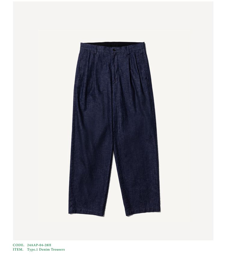 A.PRESSE - Type.1 Denim Trousers(24AAP-04-28H)INDIGO | mark A.PRESSE - Type.1 Denim Trousers(24AAP-04-28H)INDIGO | mark