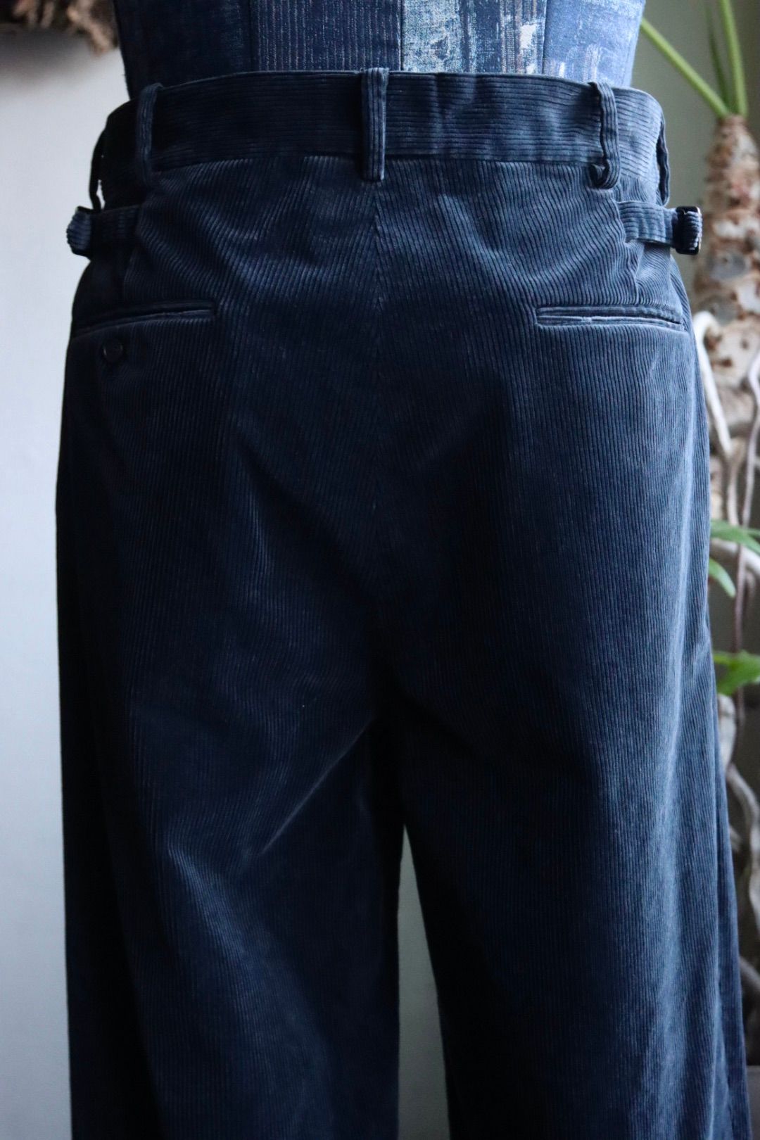アプレッセ24SS Vintage Corduroy Trousers (24SAP-04-02H)NAVY