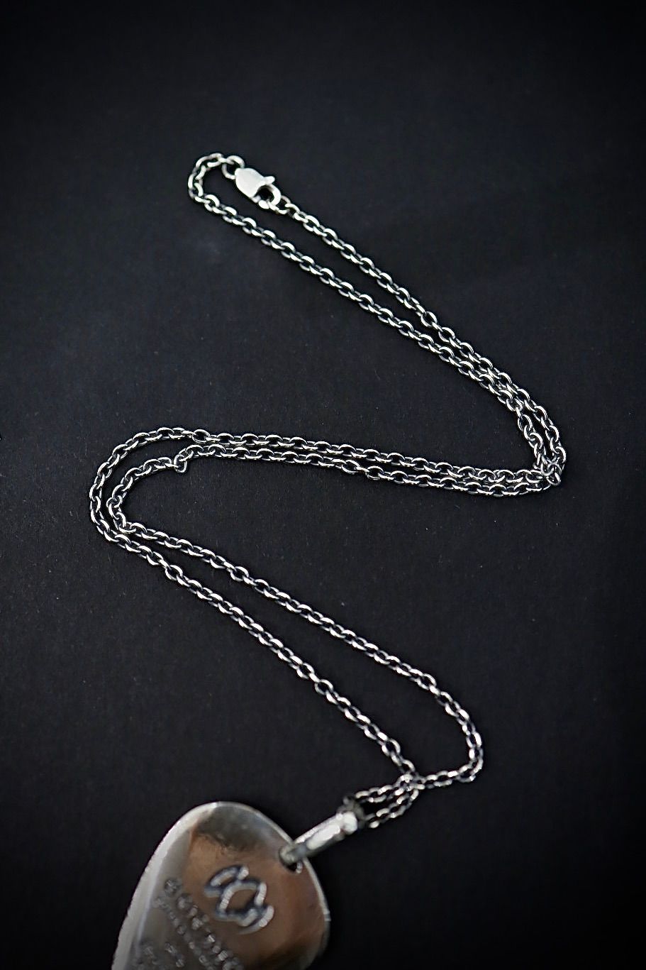 Yohji Yamamoto 26SS SILVER950  ギターピックペンダント(HA-A57-920)SILVER★新作発売！