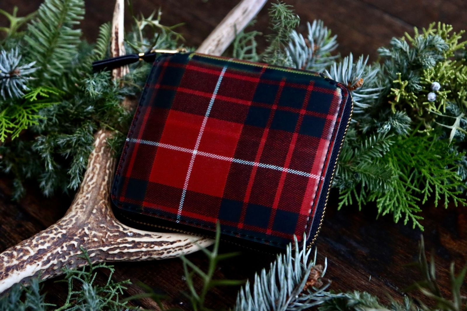 Wallet COMME des GARCONS - ウォレットコムデギャルソン LENT TARTAN