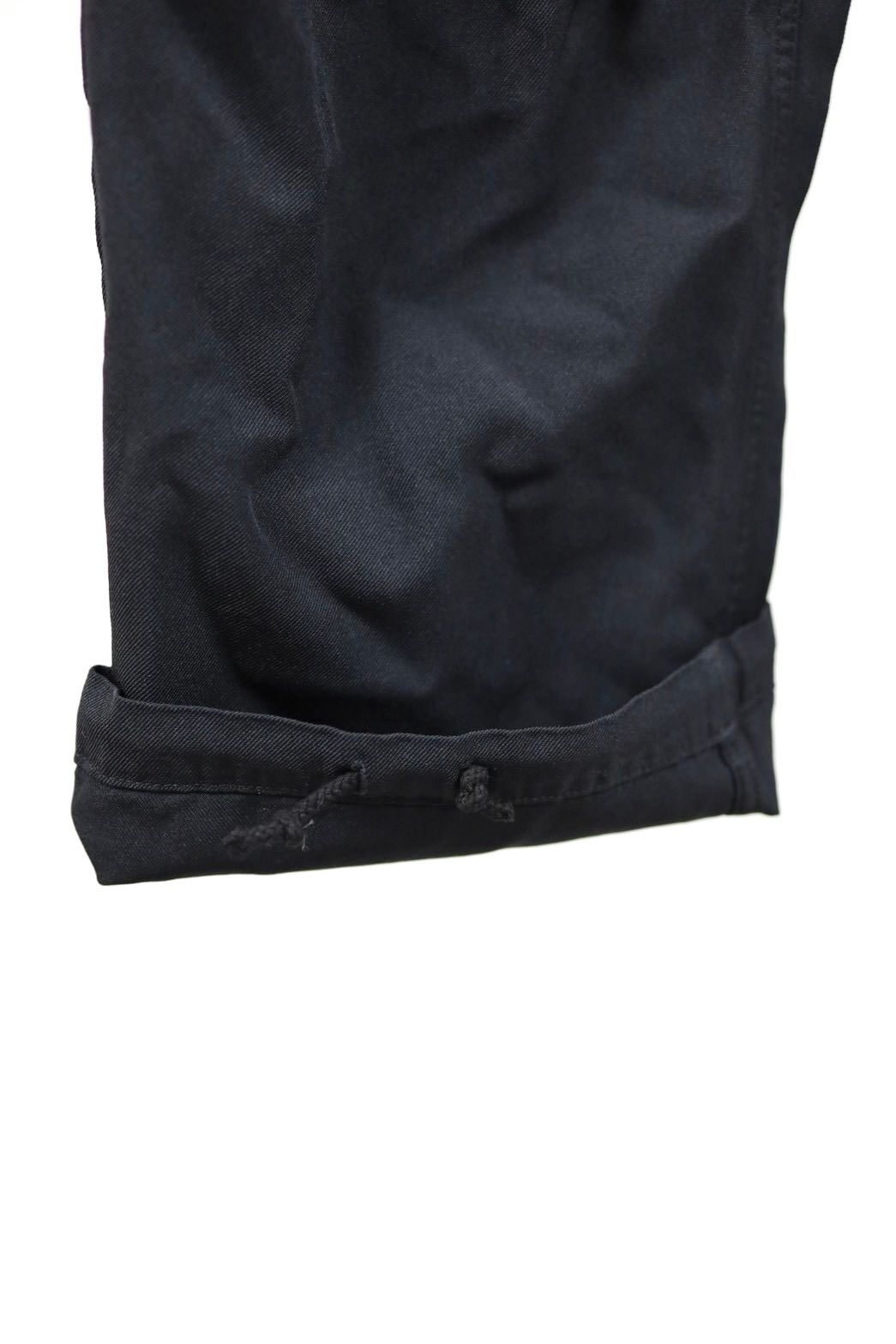 コムデギャルソンオム26SS エステルサージ 製品染パンツ(HQ-P035-051)BLACK☆4月3日(金)発売！