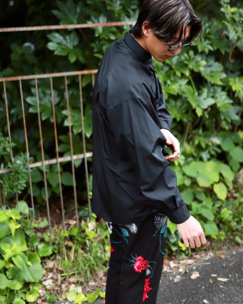 ©SAINT M×××××× ×WILDSIDE YOHJI YAMAMOTO PAJAMA PANTS markスタイル