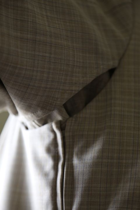 YOKE SIDE OPEN COUBLE-BREASTED JACKET(YK21SS0193J) style.2021.3.7.