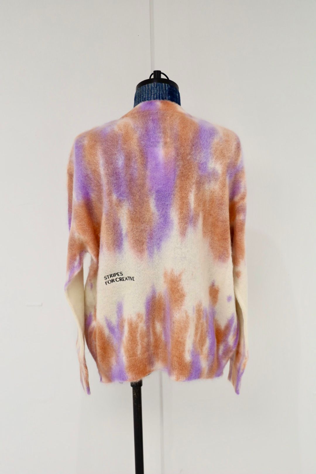 S.F.C 25FW エスエフシー DYED MOHAIR CREW (SFCFW25KN03)Natural,Orange,Purple
