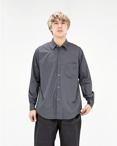 グラフペーパー Broad Regular Collar Shirt 2月14日(土)新作発売！