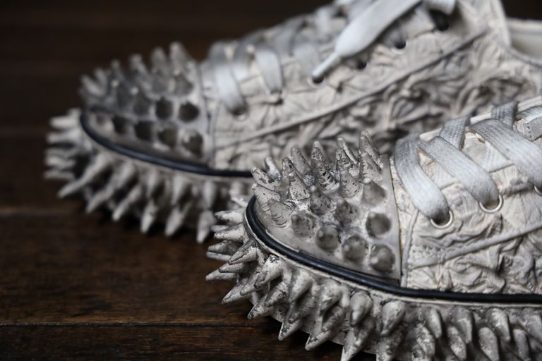 doublet - ダブレット24AW PORCUPINE LACE UP SNEAKER(24AW77FT63 
