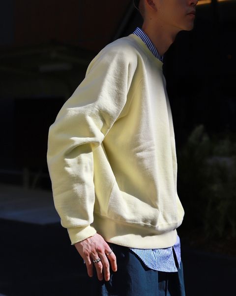A.PRESSE アプレッセ 23AW Vintage Sweatshirtスタイル