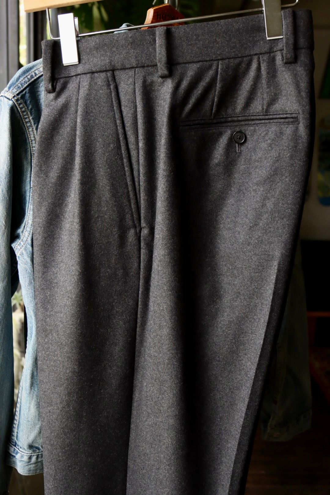 A.PRESSE - アプレッセ23AW Wide Tapered Trousers(23AAP-04-06M