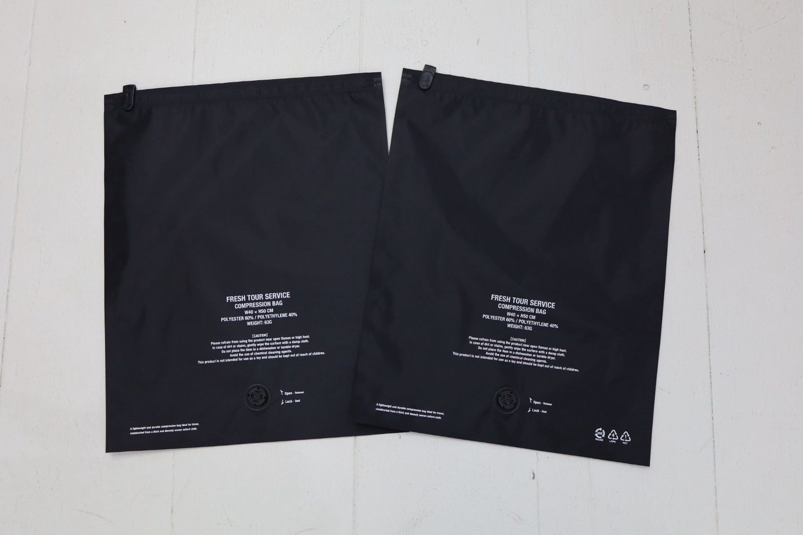 フレッシュサービス 2-PACK COMPRESSION BAG_M(FSP261-90067)BLACK☆1月17日(土)新作発売！