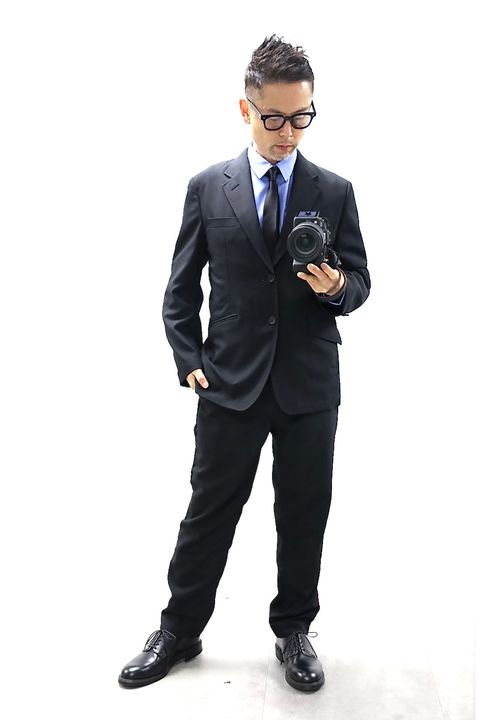 COMME des GARCONS HOMME 26SS ウールポプリン2Bジャケットスタイル