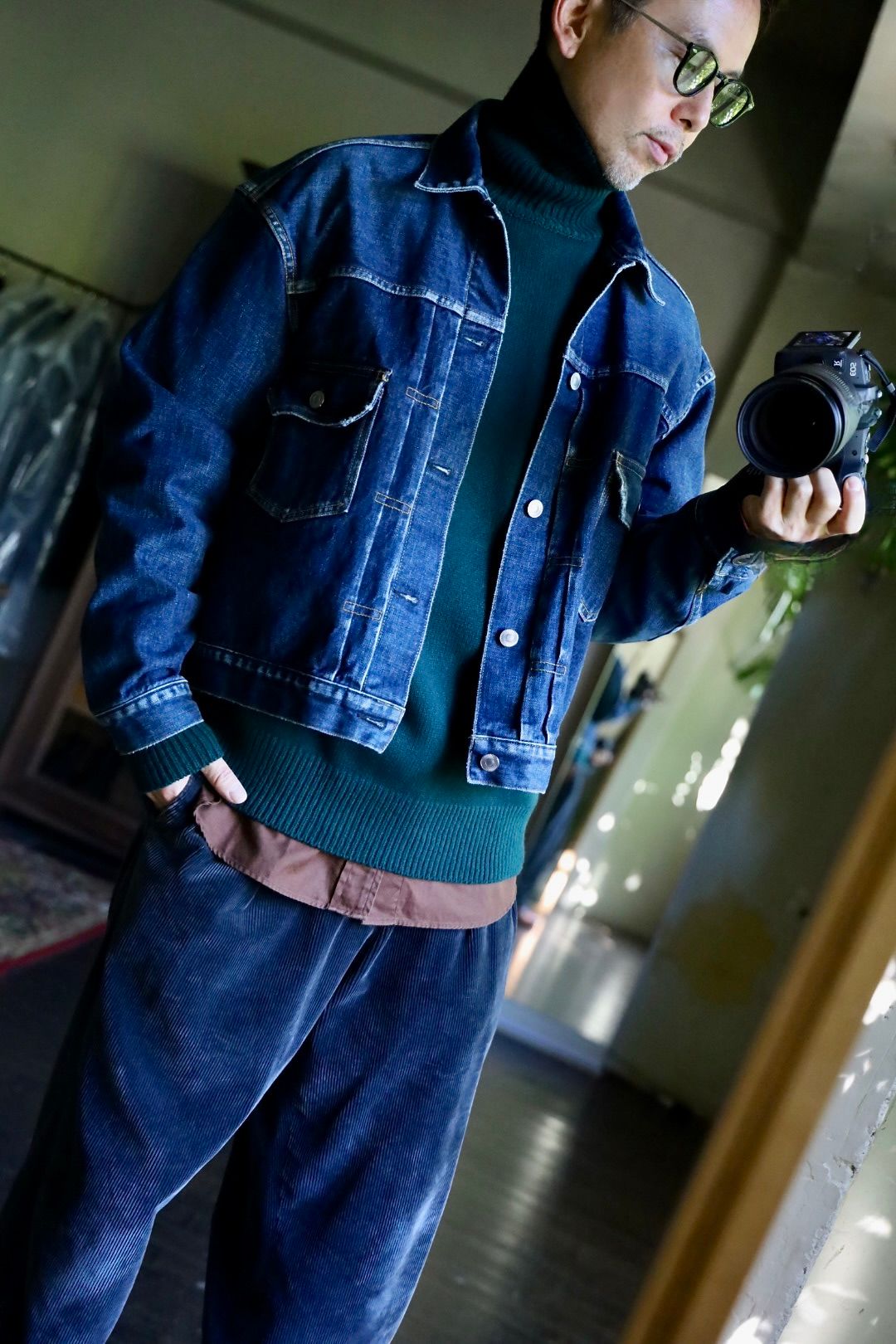 アプレッセ Turtleneck Sweater(24AAP-03-10K)GREEN
