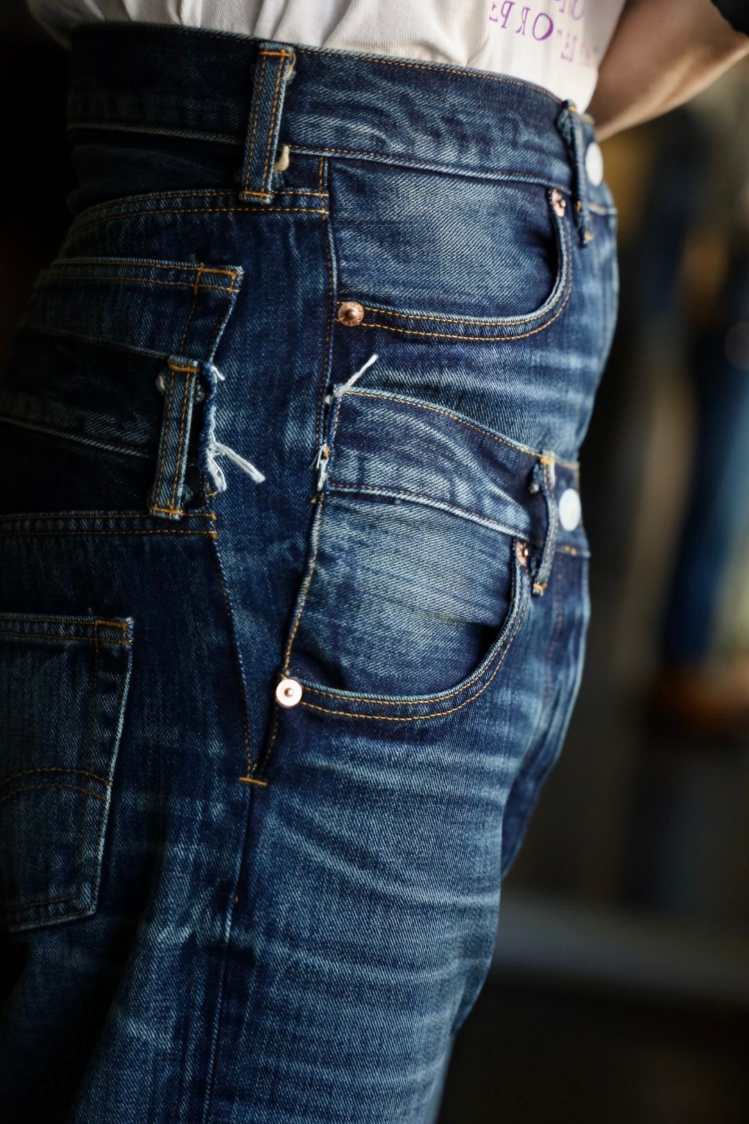 JUNYA WATANABE MAN ダブルウエストLevi's Wネームデニムスタイル.2025.4.12.