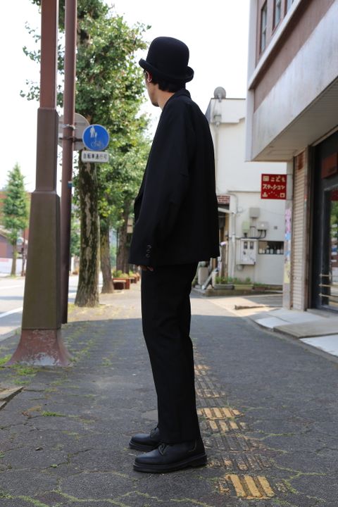 JieDa DOUBLE TAILORED JACKET"BLACK" Style.2020.8.22.